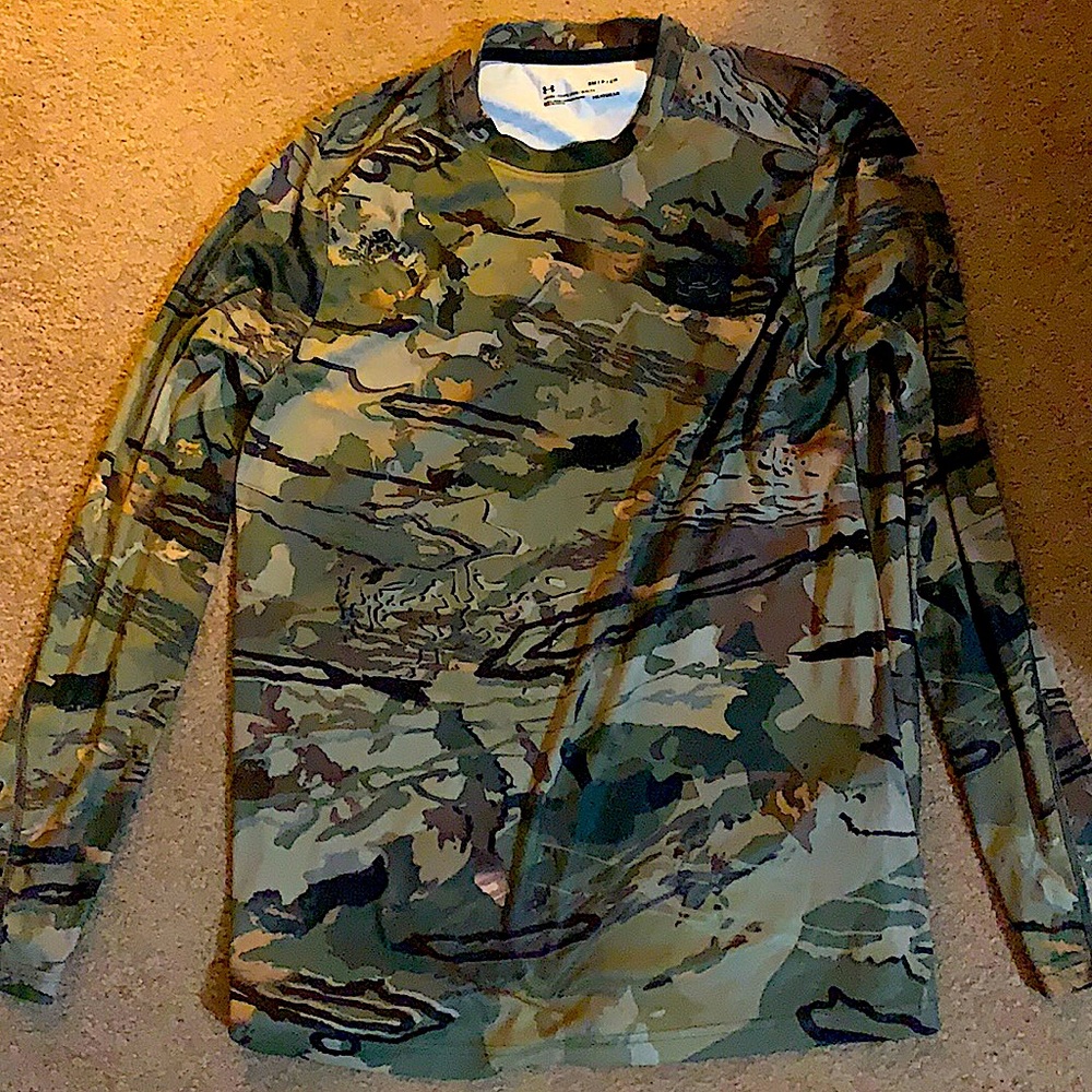 Under Armour Brushline Heatgear Camoflauge Longsleeve shirt